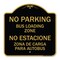 Signmission No Parking Bus Loading Zone No Entacionamiento Bus De Carga Zona, A-DES-BG-1818-23756 A-DES-BG-1818-23756 - alternate 1